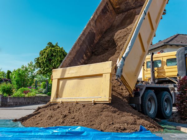 Landscaping Soil Delivery in Fishers