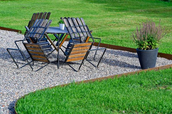 Metal Edging Installation in Fishers