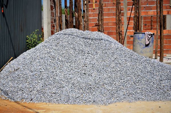 Stone Aggregate Delivery in Fishers